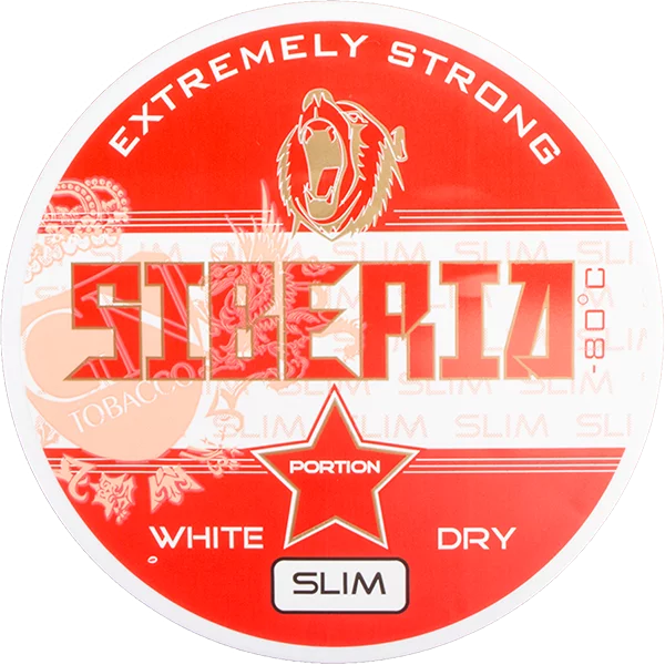 Siberia Extremely Strong Slim White Dry - 120 Dosen