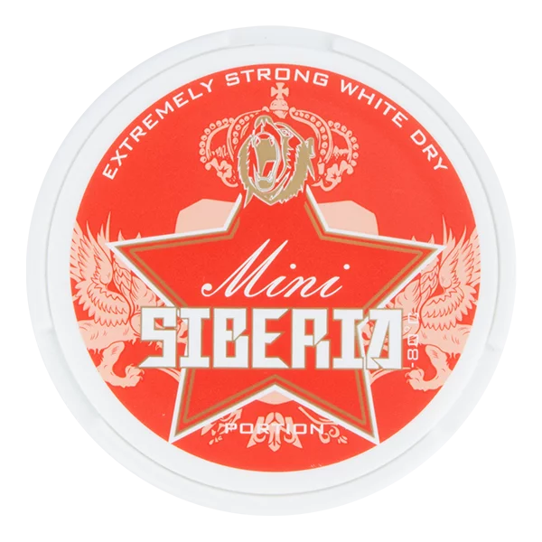 Siberia Extremely Strong Mini White Dry - 120 Dosen