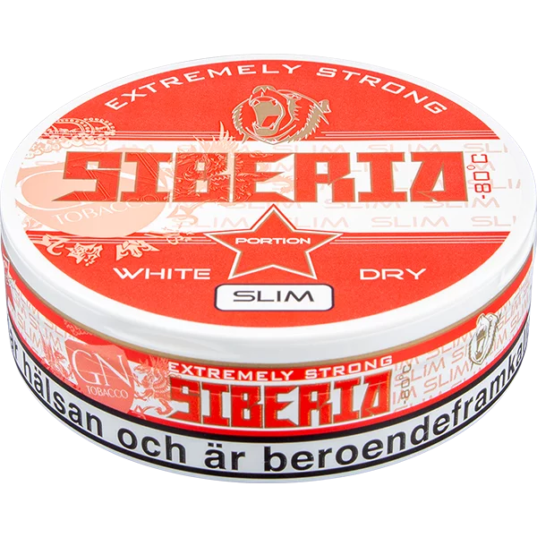 Siberia Extremely Strong Slim White Dry - 120 Dosen