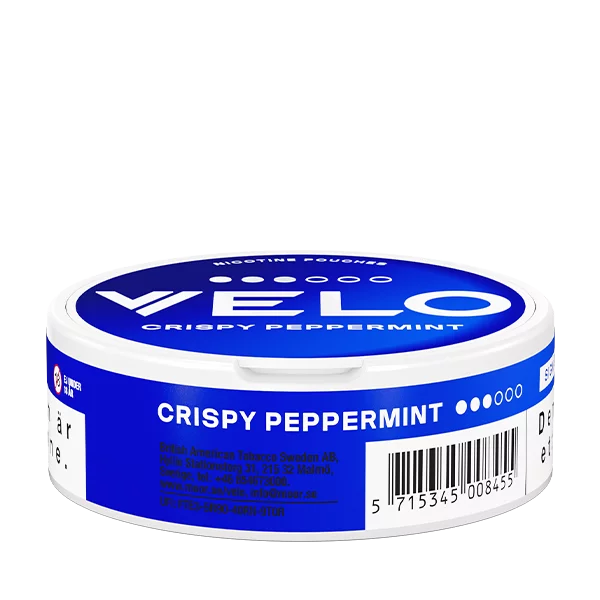 Velo Crispy Peppermint Strong Mini - 120 Dosen