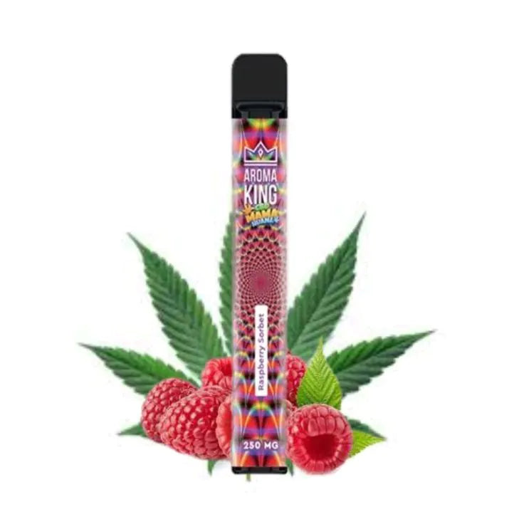 Aroma King CBD Mama Huana 700 Puff's - Raspberry Sorbet 250mg