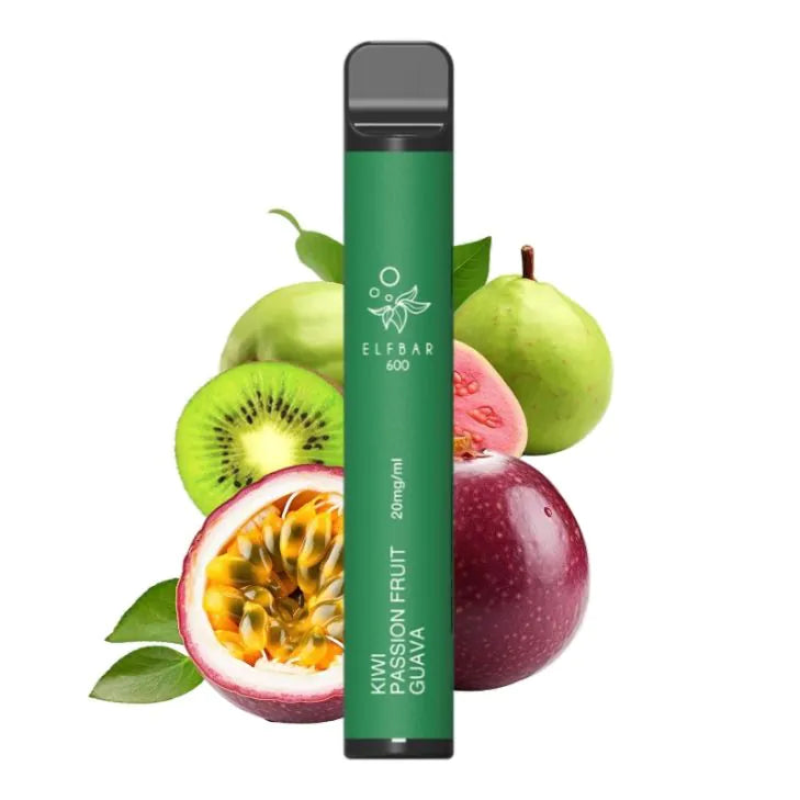 Elfbar 600 - Kiwi Passionfruit Guava 20mg - 20 Stück
