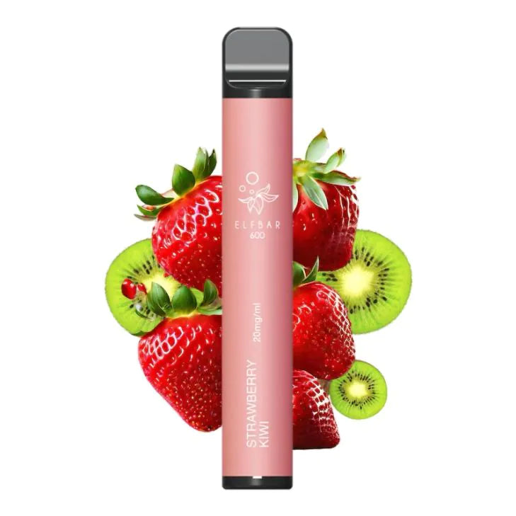 Elfbar 600 - Strawberry Kiwi 20mg - 20 Stück