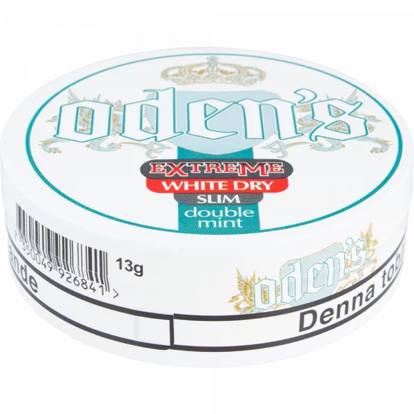 Odens Extreme Double Mint Slim White Dry - 120 Dosen