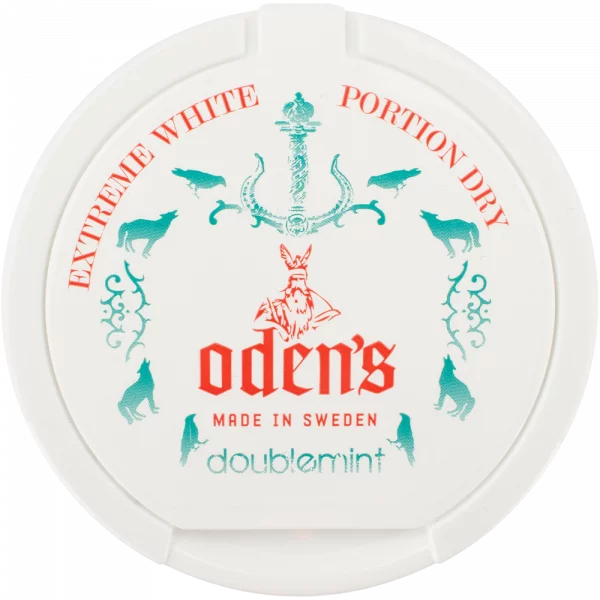 Odens Extreme Double Mint White Dry - 120 Dosen