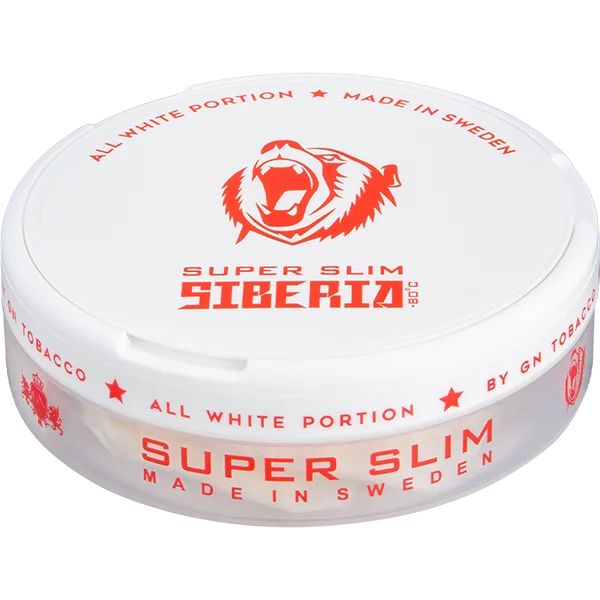 Siberia All White Extremely Strong Super Slim - 120 Dosen